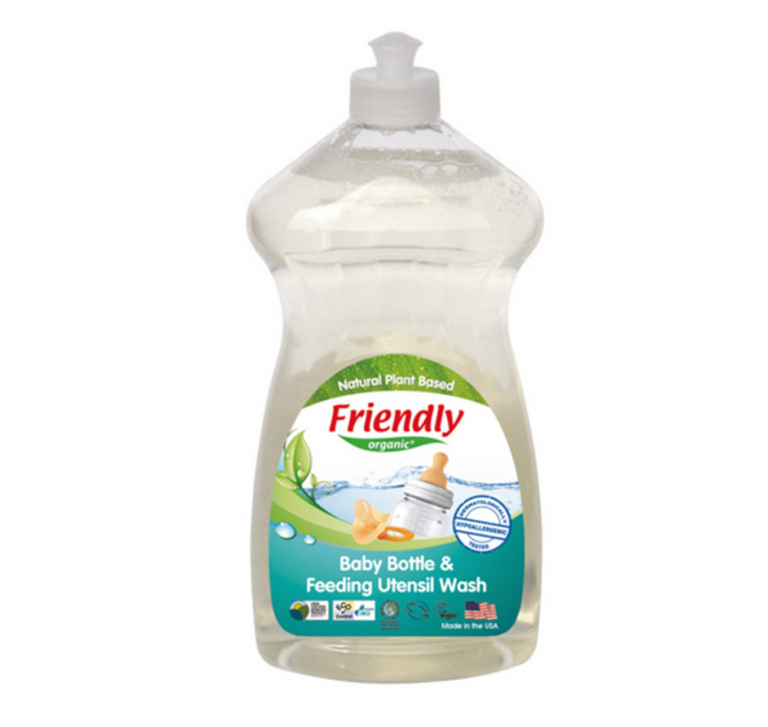 FRIENDLY ORGANIC Препарат за ръчно измиване на бебешки шишета и съдове