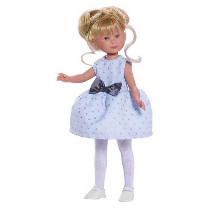 ASI DOLLS Кукла СИЛИЯ със синя рокля