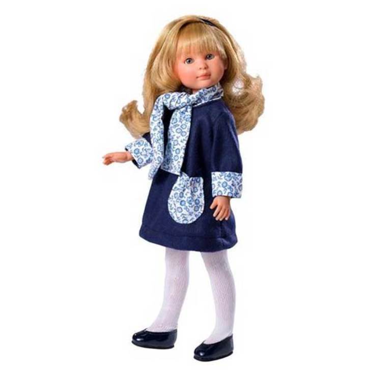ASI DOLLS Кукла СИЛИЯ синьо палто