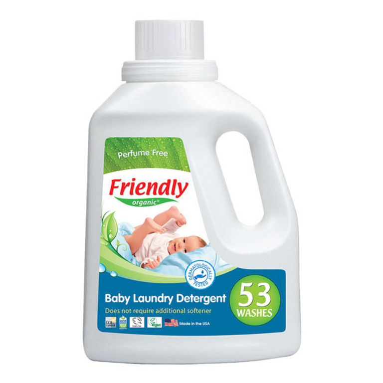 FRIENDLY ORGANIC Концентриран гел за пране с омекотител  без аромат 1.57л