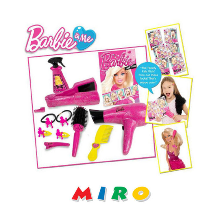 Barbie КОМПЛЕКТ ЗА ПРИЧЕСКИ