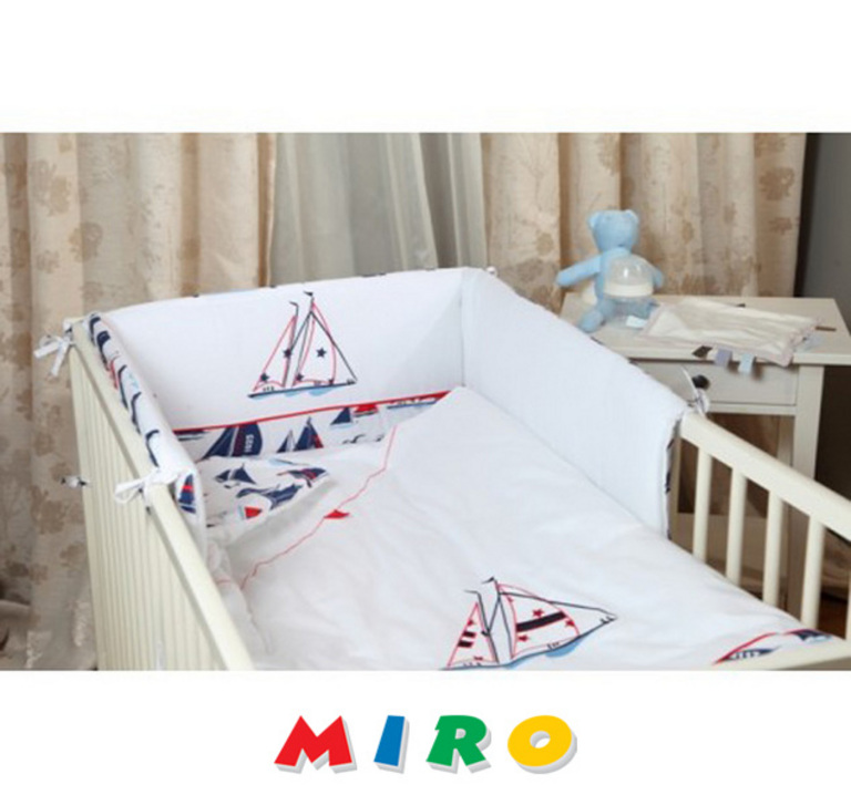 Бебешки спален комплект Корабче CAMA MIA