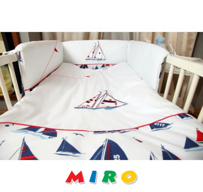Бебешки спален комплект Корабче CAMA MIA
