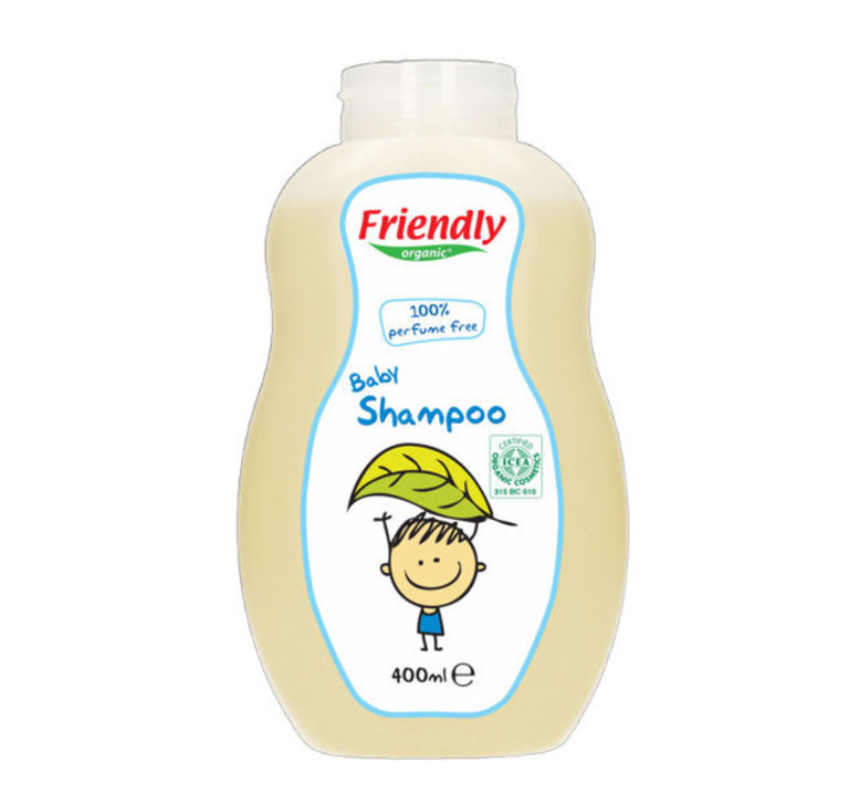 FRIENDLY ORGANIC Бебешки шампоан с органичен овес без аромати
