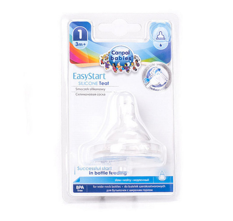 CANPOL BABIES  Резервен Биберон EasyStart 3+m 