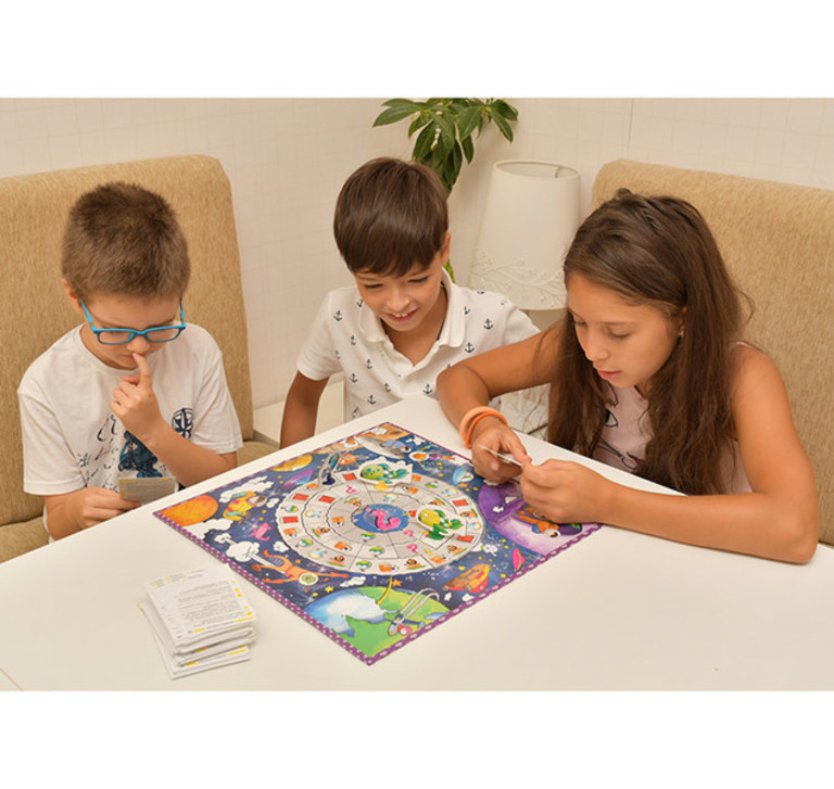 THINKLE STARS Семейна игра Мисловна галактика 