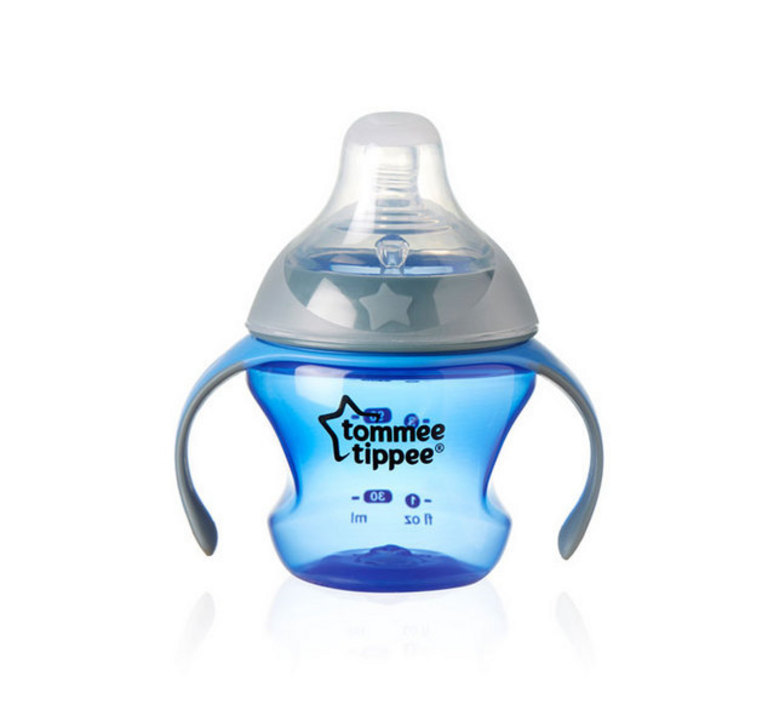 TOMMEE TIPPEE Преходна чаша с два накрайника 150ml. 4м+