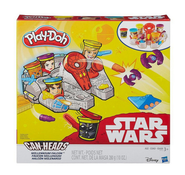Пластелин PLAY DOH Star Wars Can-heads Millennium falcon