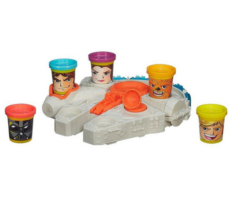 Пластелин PLAY DOH Star Wars Can-heads Millennium falcon