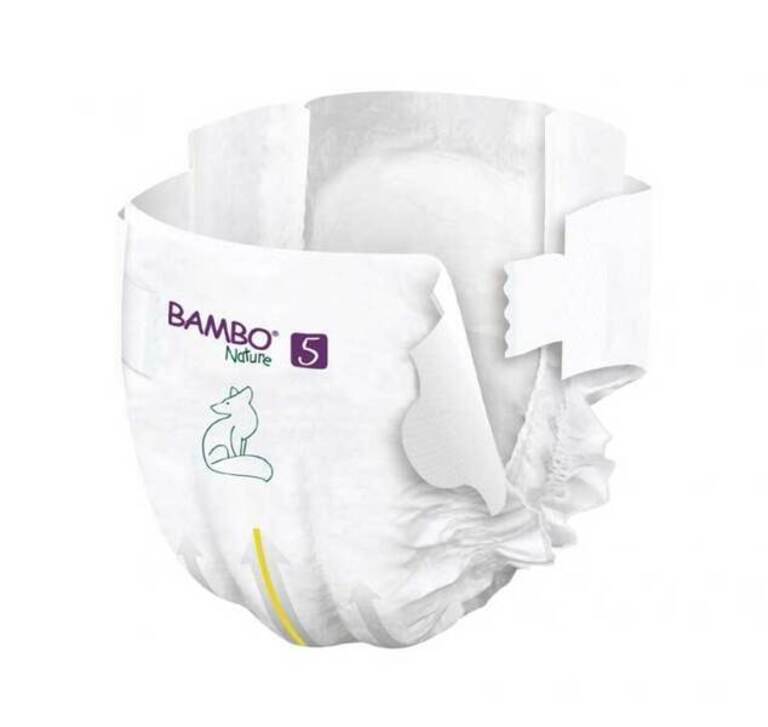 BAMBO NATURE Eко бебешки пелени размер XL 5 12-18 кг. 44бр