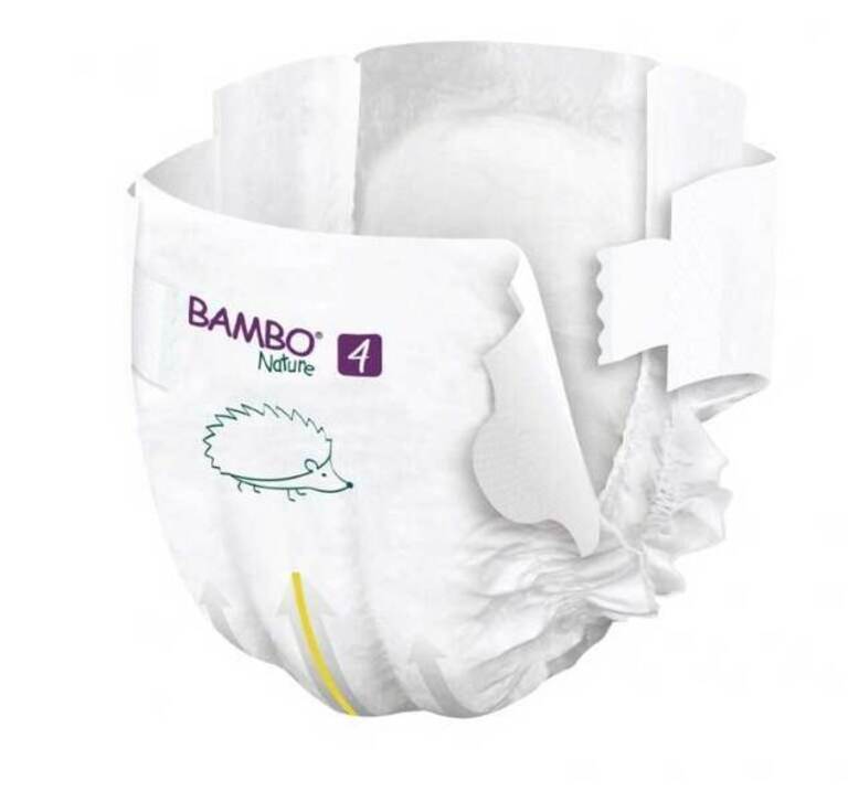  BAMBO NATURE Eко бебешки пелени Maxi, размер 4 7-14 кг