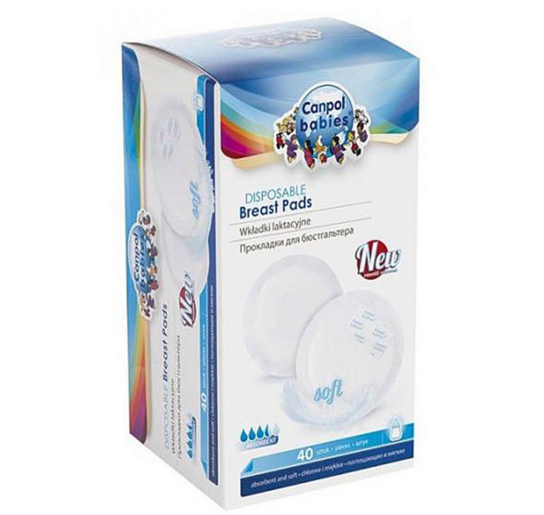 CANPOL BABIES Подплънки за кърмачки   40 бр 