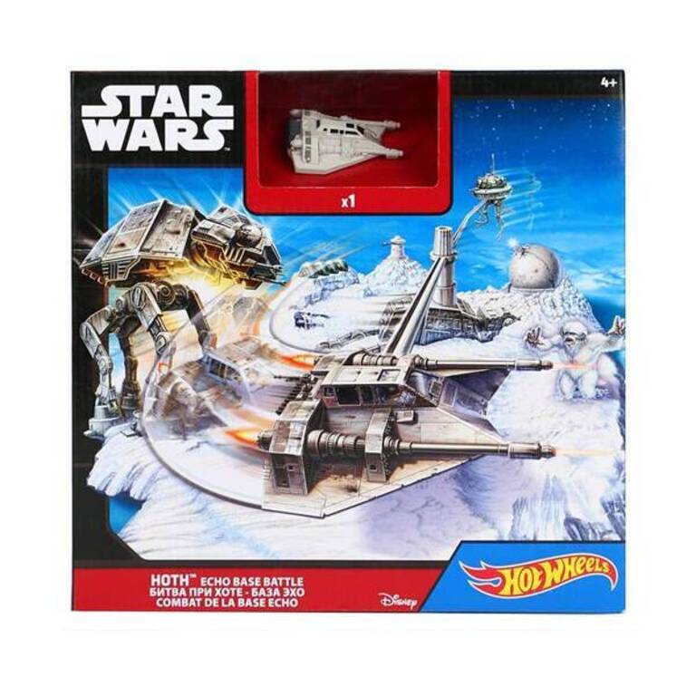 STAR WARS Комплект Hot Wheels HOTH Echo base battle