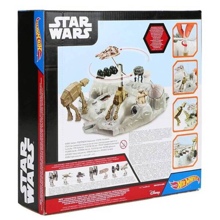 STAR WARS Комплект Hot Wheels HOTH Echo base battle