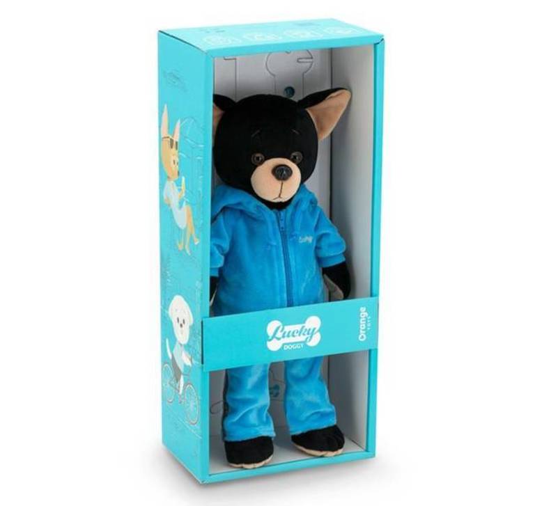 LUCKY DOGGY Плюшено куче Лъки Бъз Фитнес ORANGE TOYS