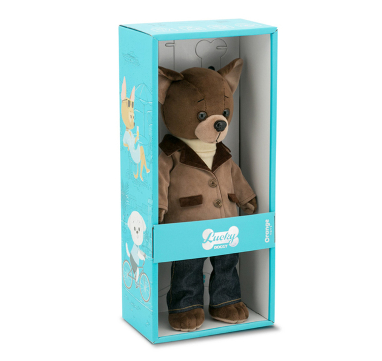 LUCKY DOGGY Плюшено куче Лъки Алекс Модерен стил  ORANGE TOYS