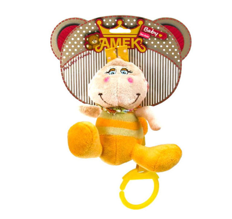 AMEK TOYS Бебешка дрънкалка пчеличка 