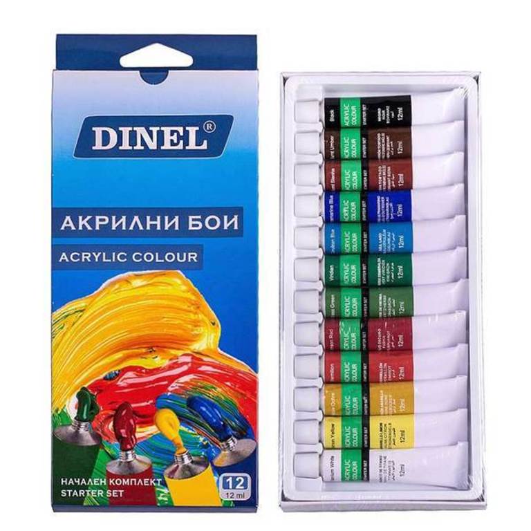 Акрилни бои DINEL