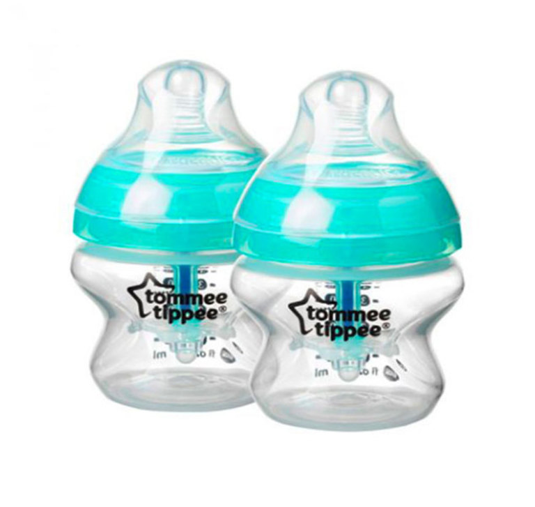 TOMMEE TIPPEE Шише за хранене Anti-Colic Plus 150ml 0m+ 2 бр