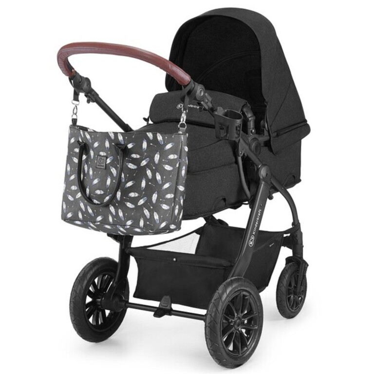 KINDERKRAFT XMOOV Детска количка 3 в 1 Черна