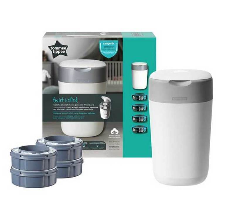 TOMMEE TIPPEE кош за памперси Twist&Click с 4 касети