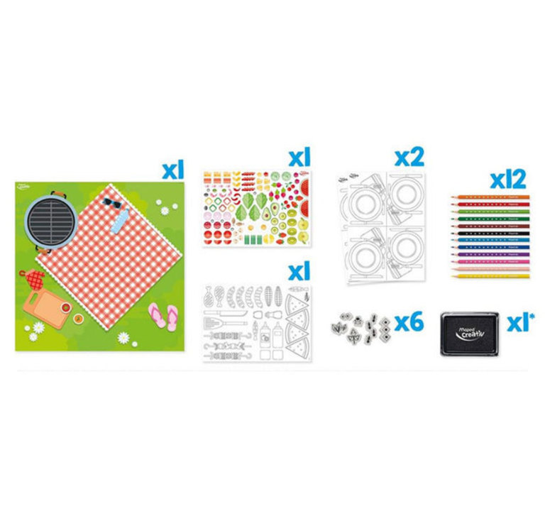 MAPED CREATIV Комплект за рисуване Color Play Барбекю