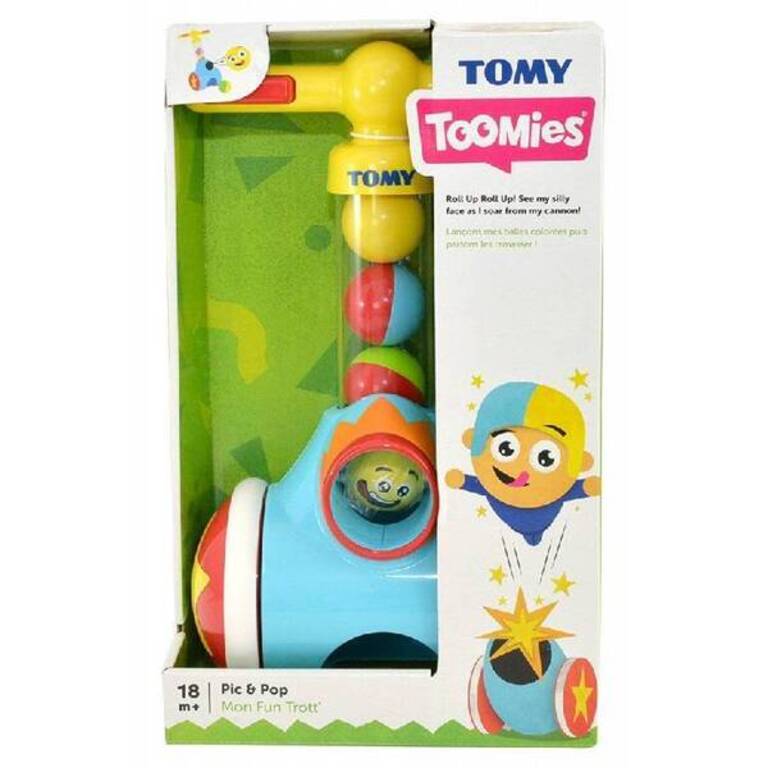 TOMY Toomies Играчка за бутане Бързите топки