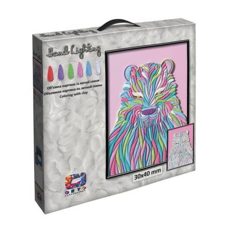 OKTO CLAY 3D картина от моделин с рамка
