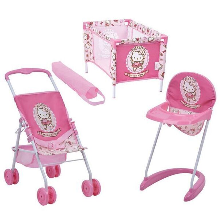 HAUCK Комплект Детска количка за кукли Hello Kitty