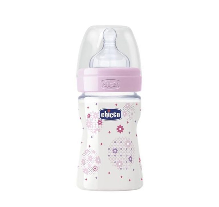 CHICCO Физиологично шише  150 мл.силикон ЧИКО