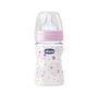 CHICCO Физиологично шише  150 мл.силикон ЧИКО
