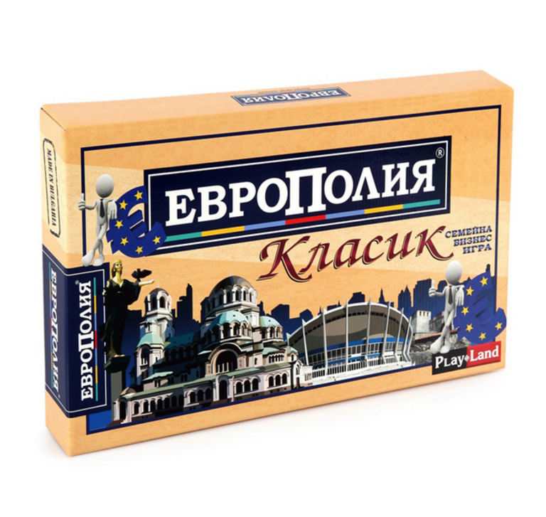 Семейна бизнес игра Европолия Класик PLM