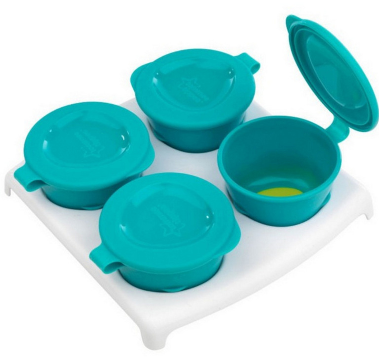 TOMMEE TIPPEE Контейнери с капак за храна 4+м