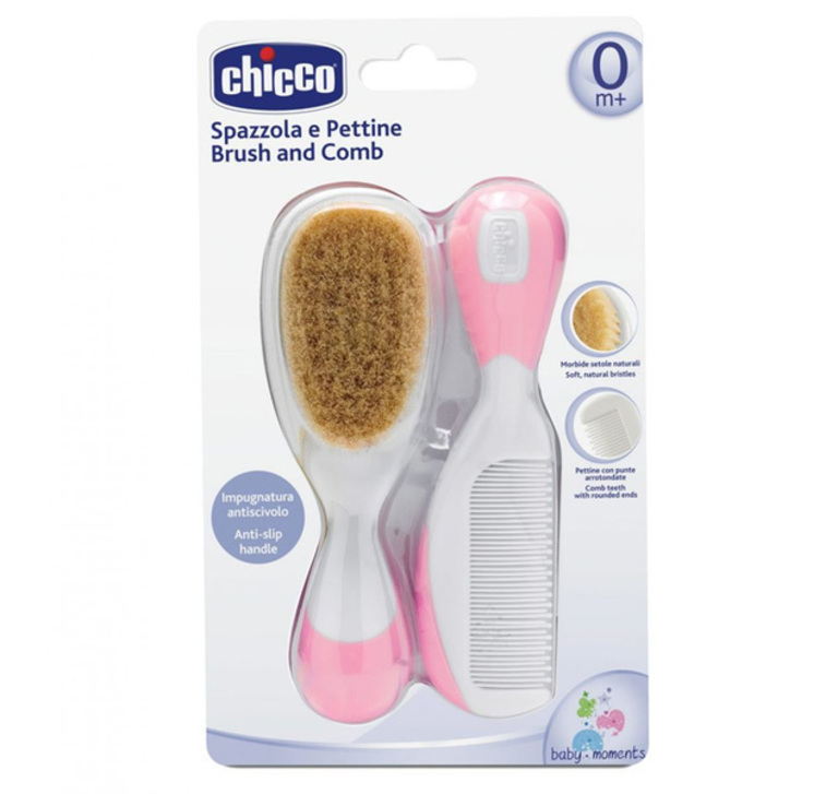 CHICCO Бебешка четка и гребен