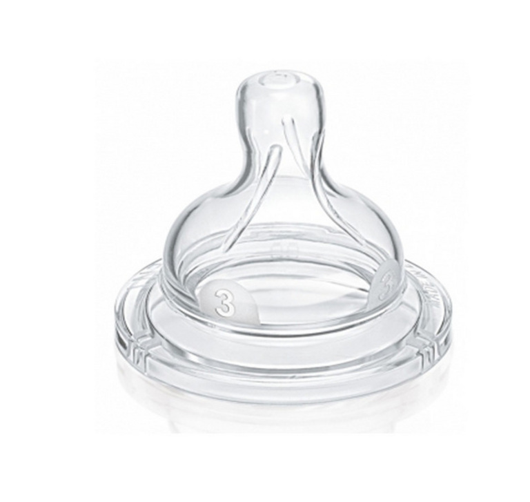 Philips AVENT Резервни Биберони MEDIUM 3М+ 3Капки Clasic 